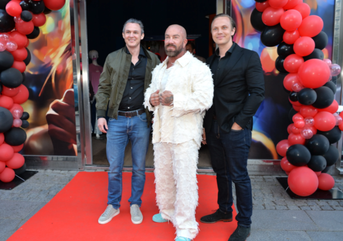 Jan Emanuel på röda mattan